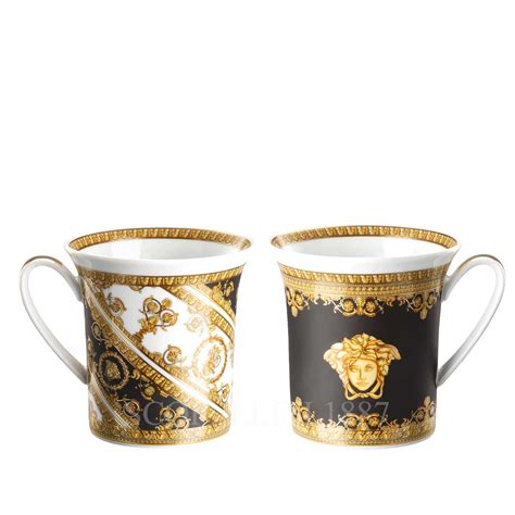 versace signature coffee set|Versace cups.